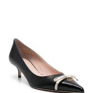 Valentino Garavani Leather Pumps - Black