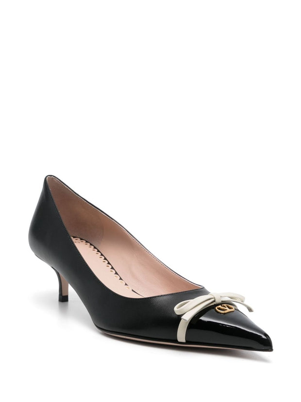 Valentino Garavani Leather Pumps - Black