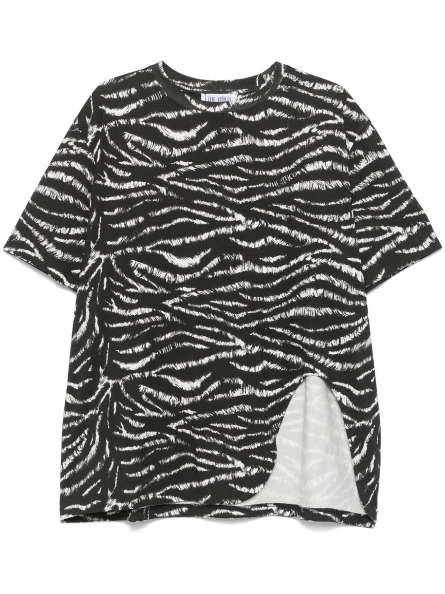 The Attico Black And White T-shirt