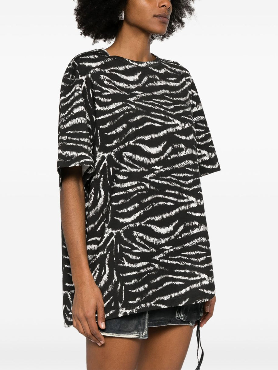The Attico Black And White T-shirt