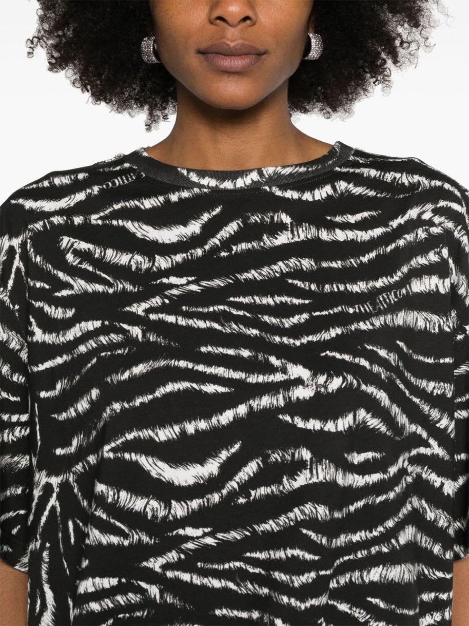 The Attico Black And White T-shirt