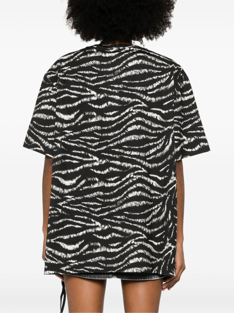 The Attico Black And White T-shirt