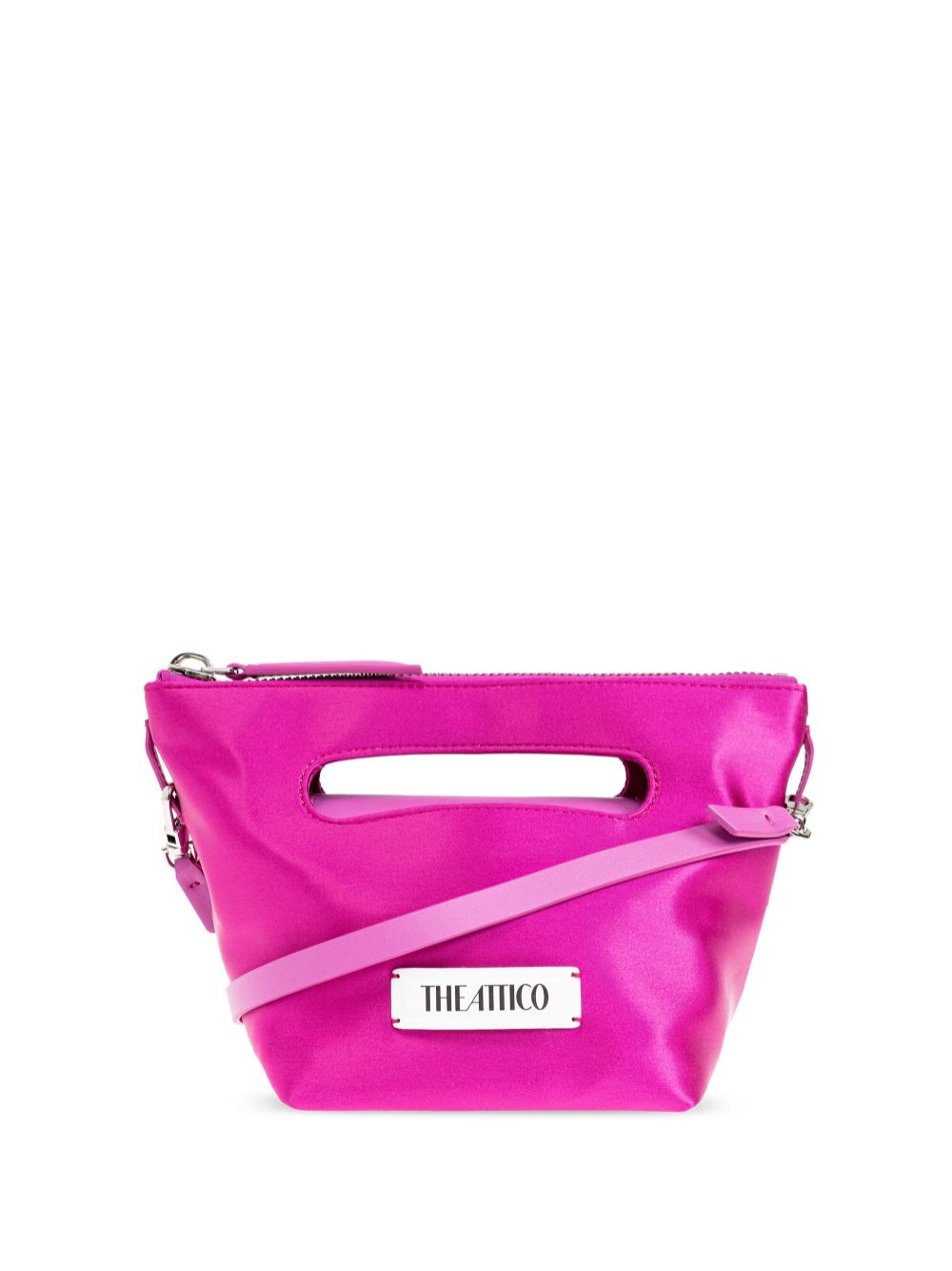 The Attico "Via Dei Giardini 15'' Fuchsia Tote Bag Fuchsia