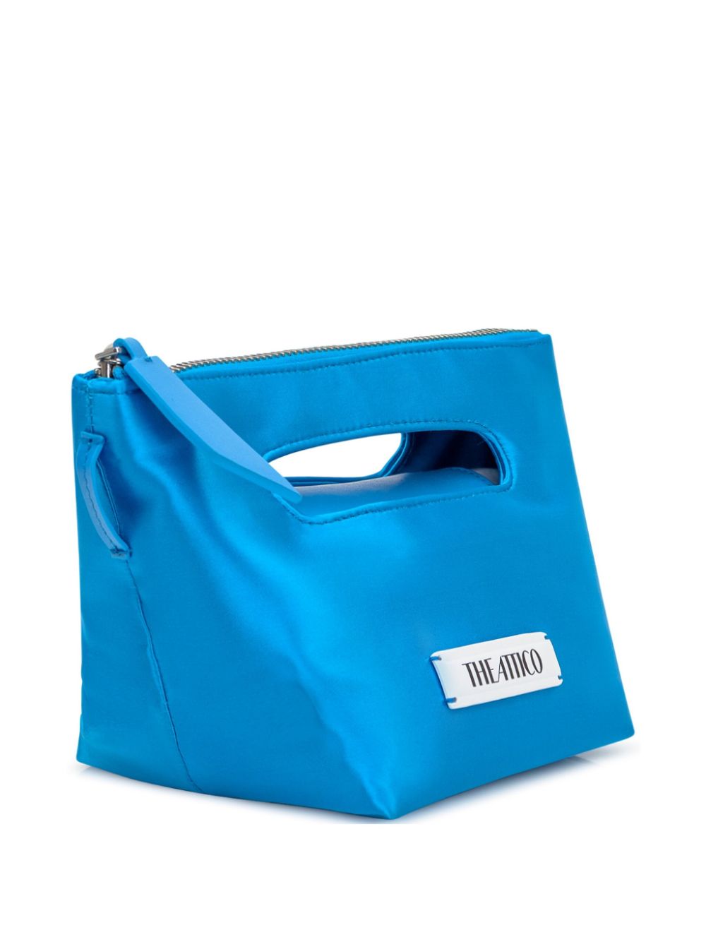 The Attico ''Via Dei Giardini 15'' Blue Tote Bag