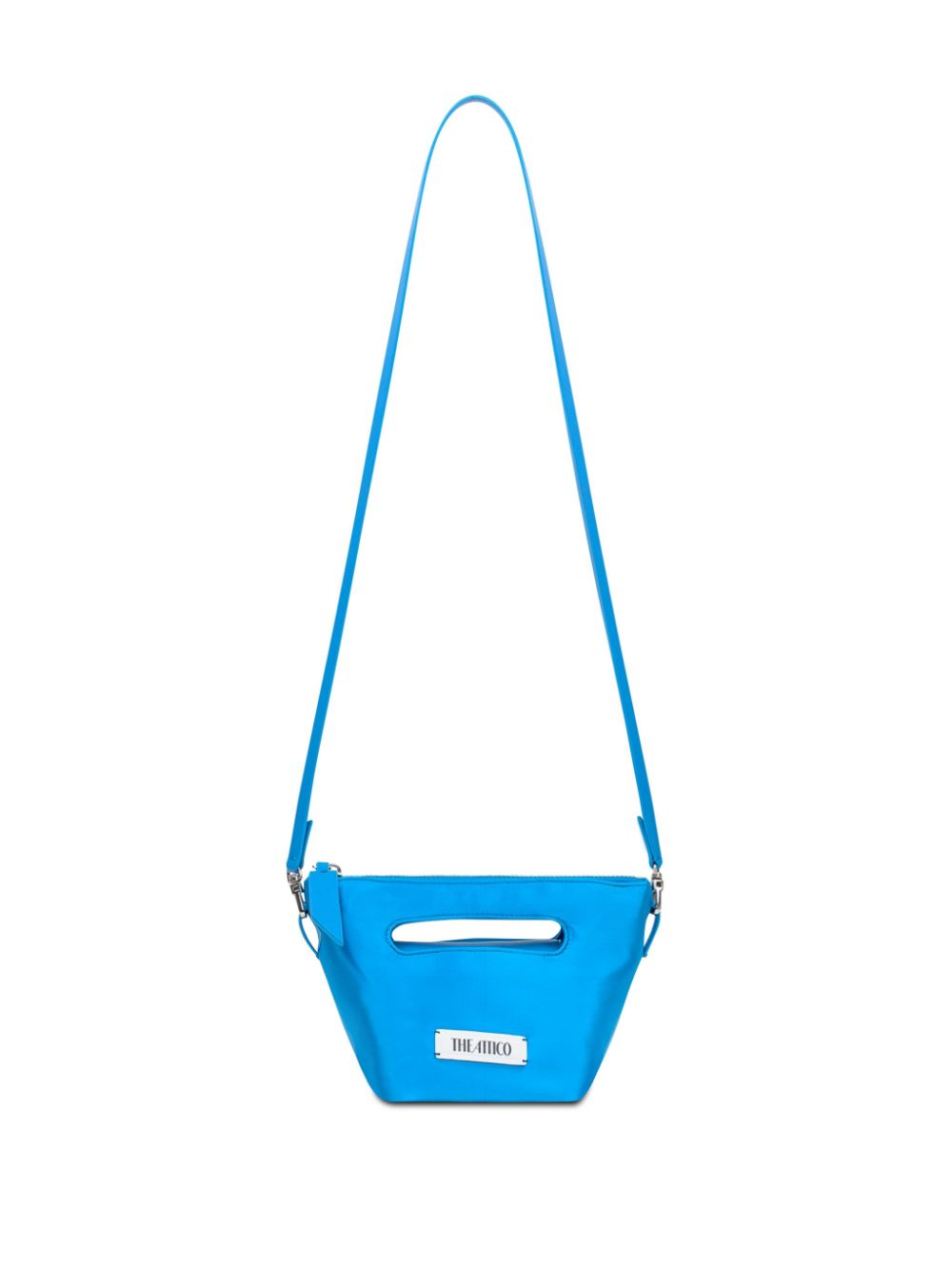 The Attico ''Via Dei Giardini 15'' Blue Tote Bag