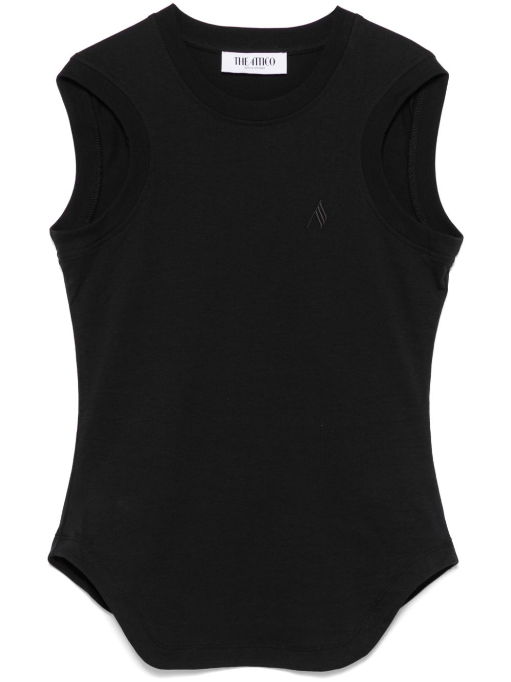 The Attico Black Tank Top