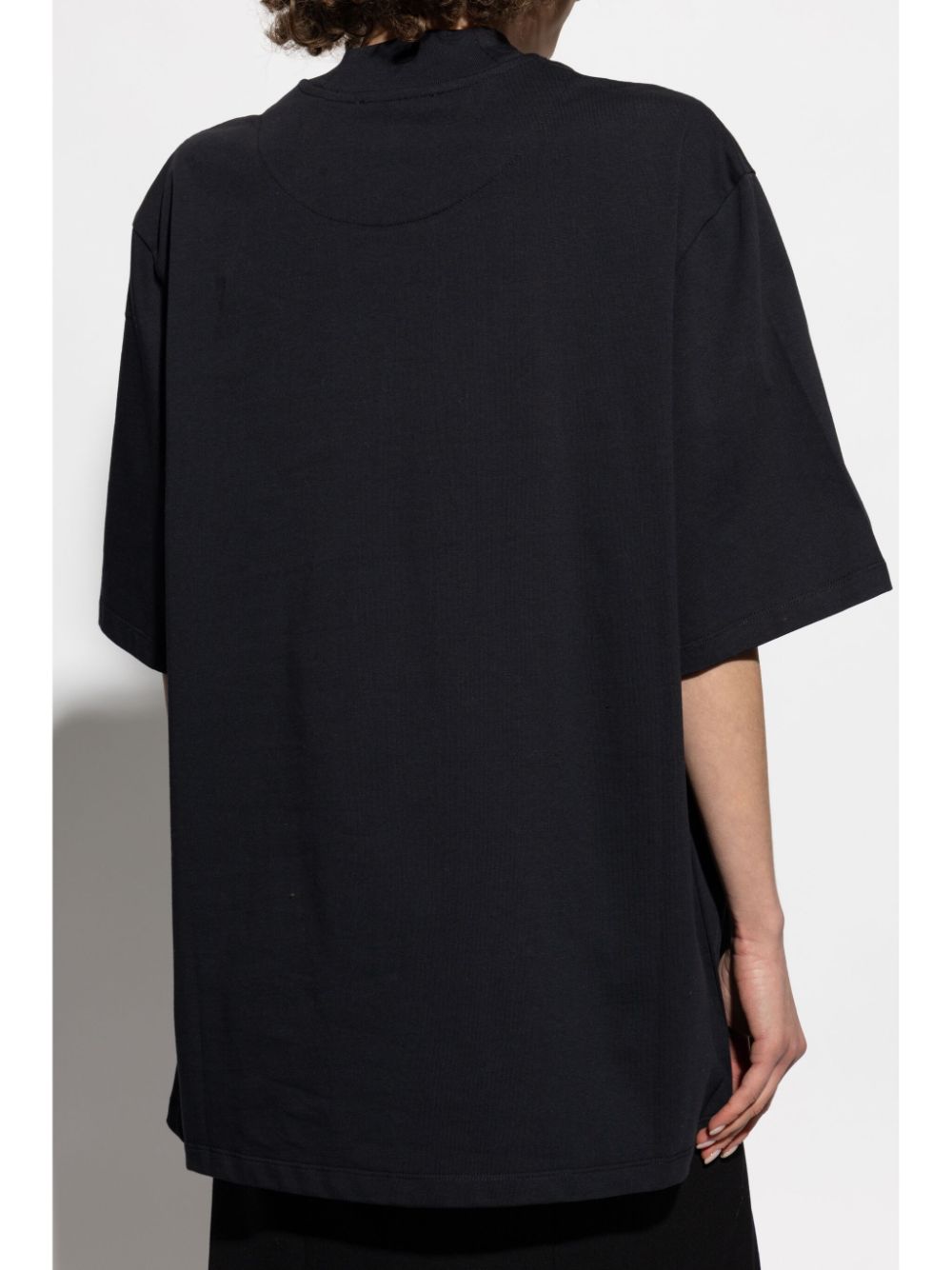 The Attico Cotton T-shirt Black