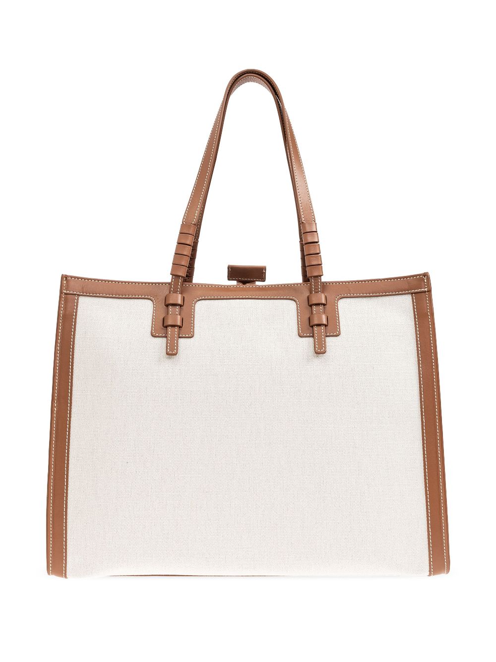 Casadei Beaurivage Tote Bag Leather Brown