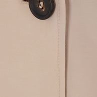 Brunello Cucinelli Hooded Double Breasted Coat In Beige