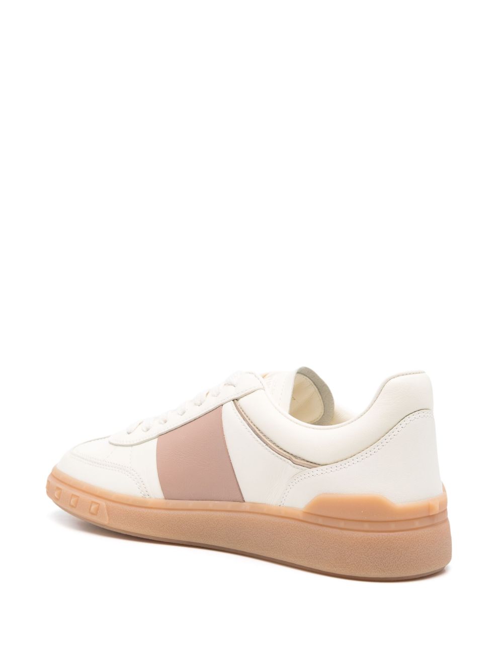 Valentino Garavani  UpVillage Leather Sneakers - Ivory