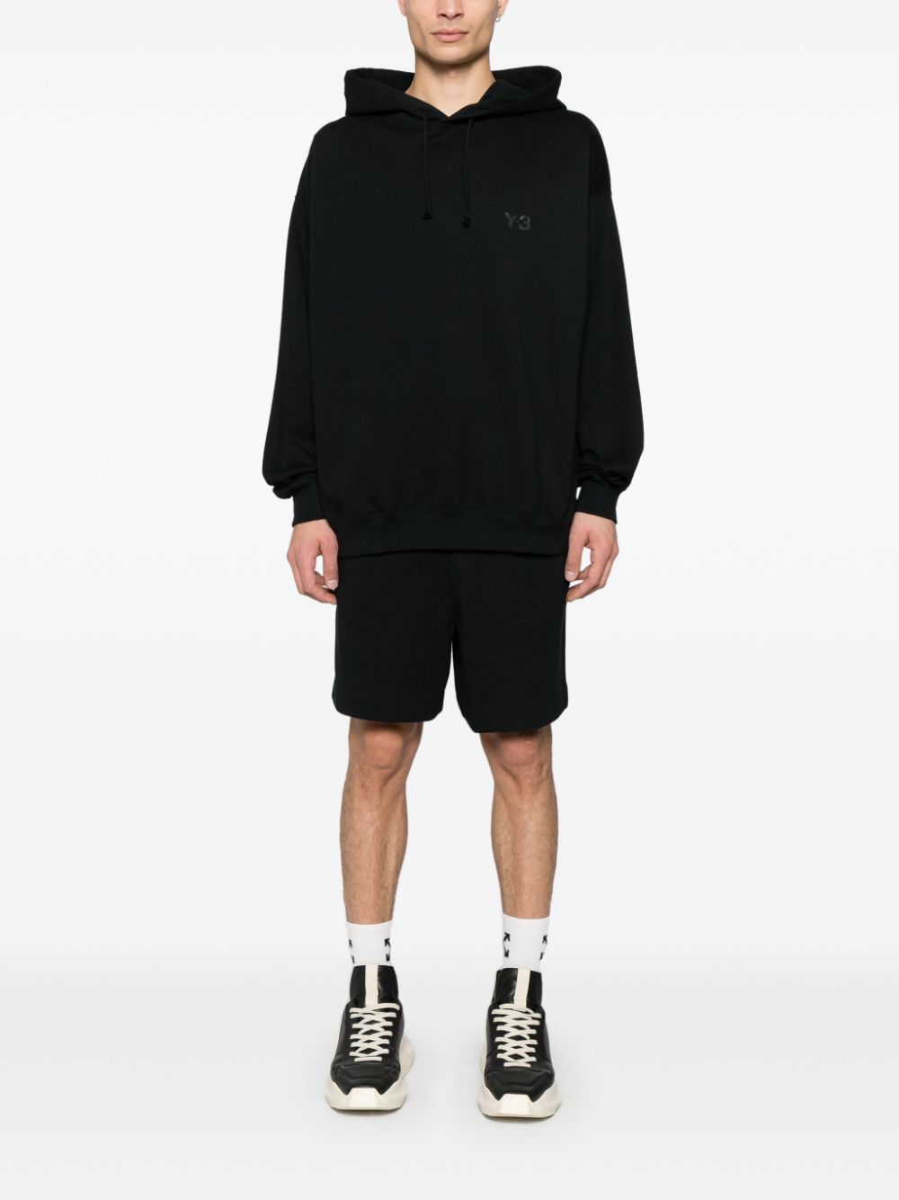 Y-3 Hooded Sweatshirt Black