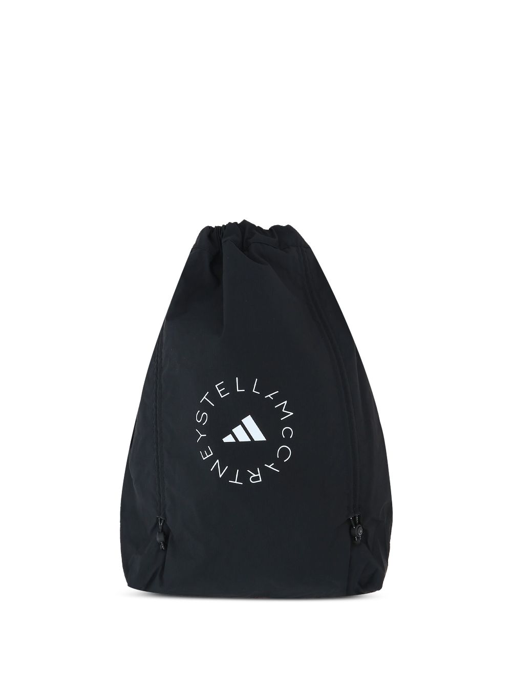 Adidas By Stella McCartney Logo Print Gym Sack Backpack In Black