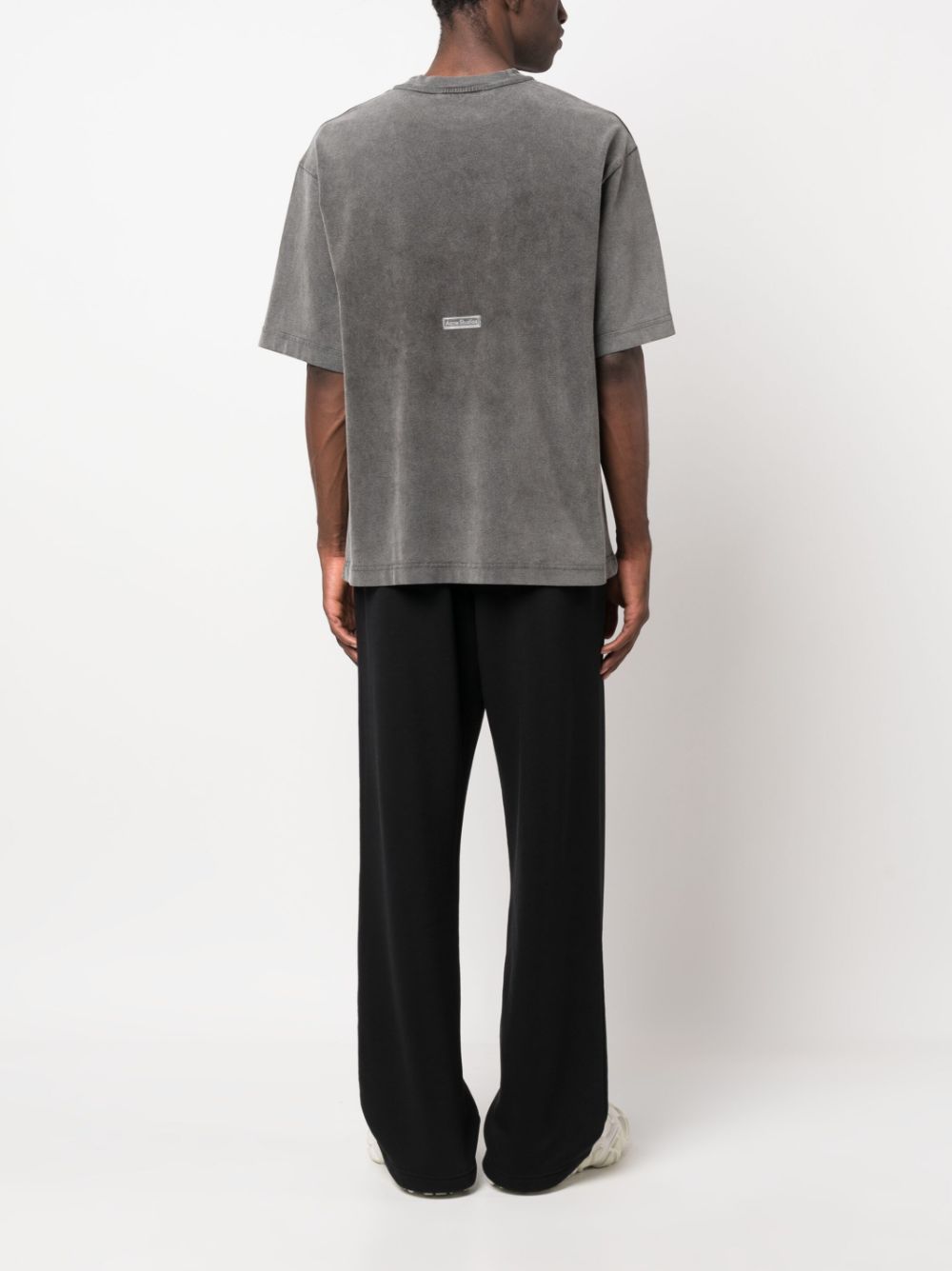 Acne Studios Cotton Logo Patch T-shirt Black