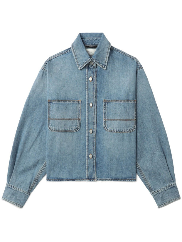 Haikure Denim Shirt In Blue