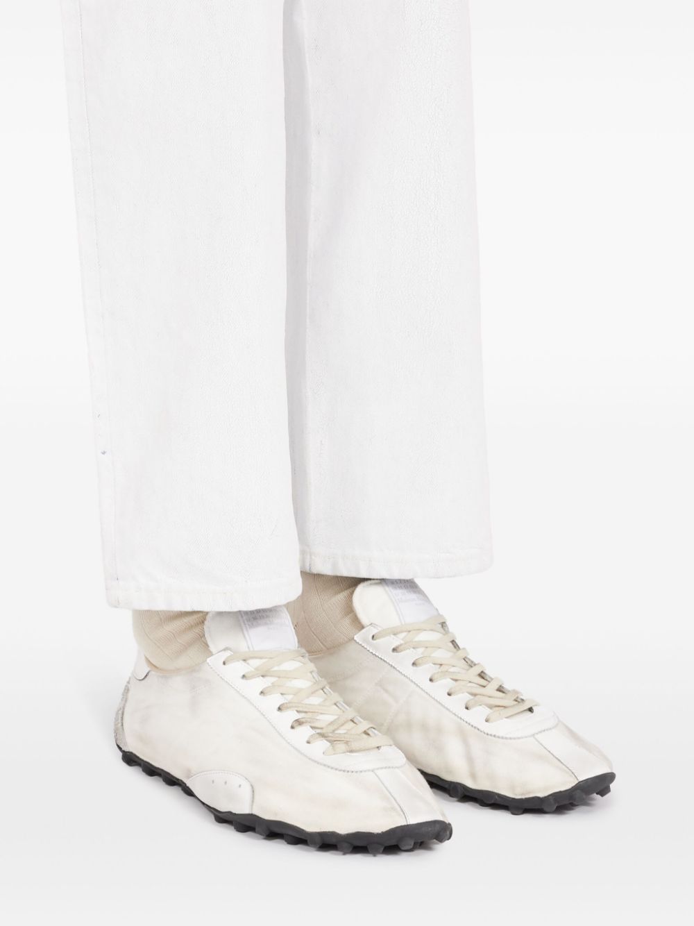 Maison Margiela Sprinters Low Top Sneakers White