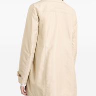 Fay Popeline Morning Coat - Beige