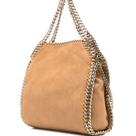 Stella McCartney Brown Falabella Mini Tote Bag