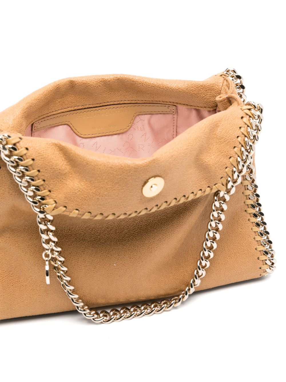 Stella McCartney Brown Falabella Mini Tote Bag