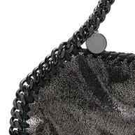 Stella McCartney Silver Falabella Mini Metallic Tote Bag