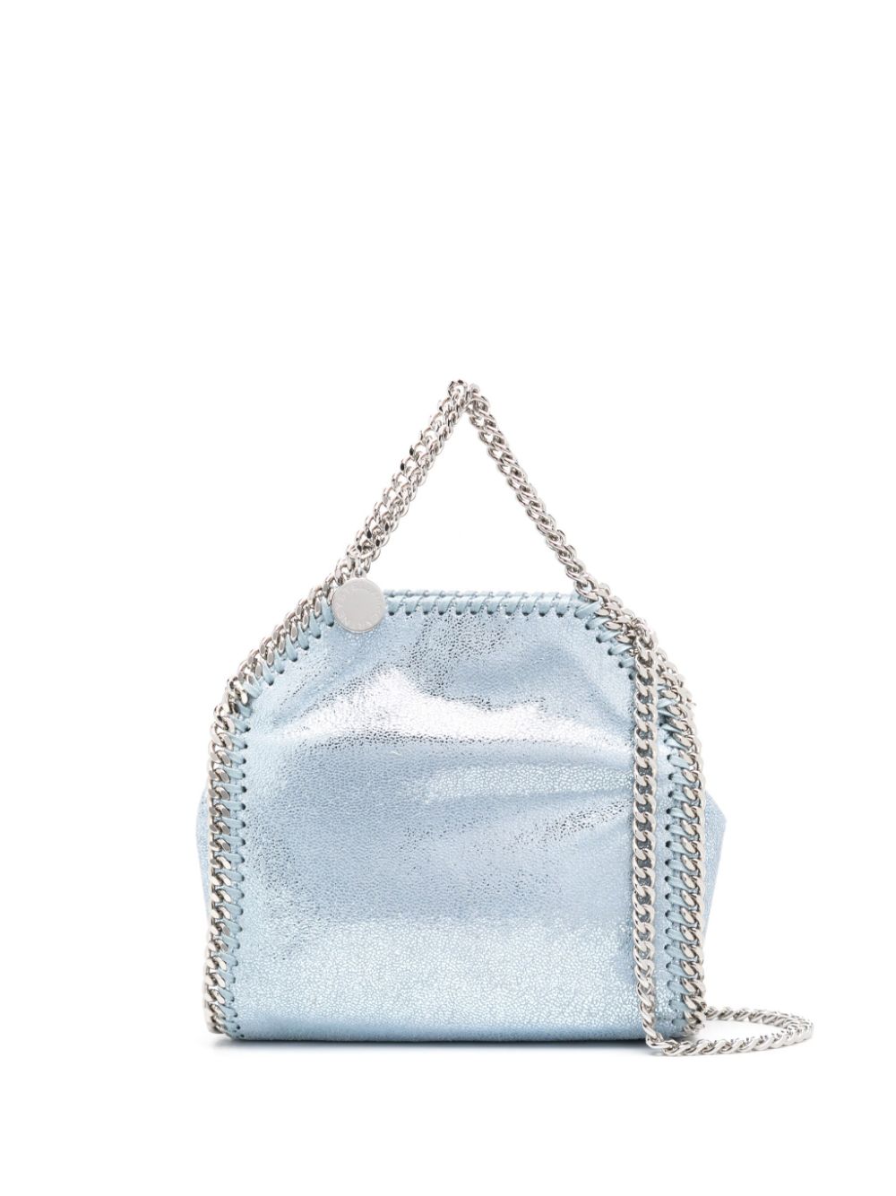 Stella McCartney Blue Falabella Tiny Tote Bag