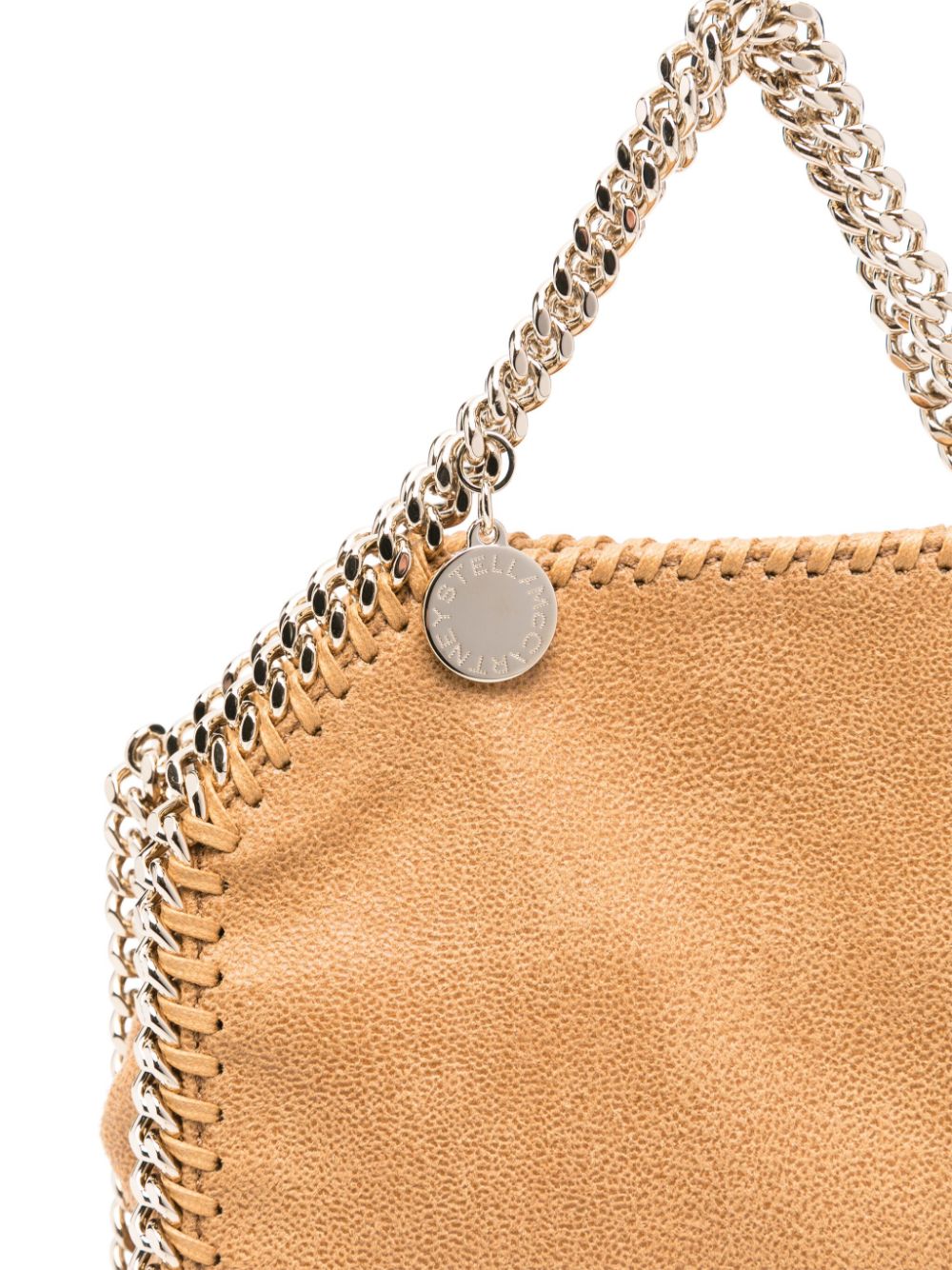 Stella McCartney Brown Falabella Tiny Tote Bag