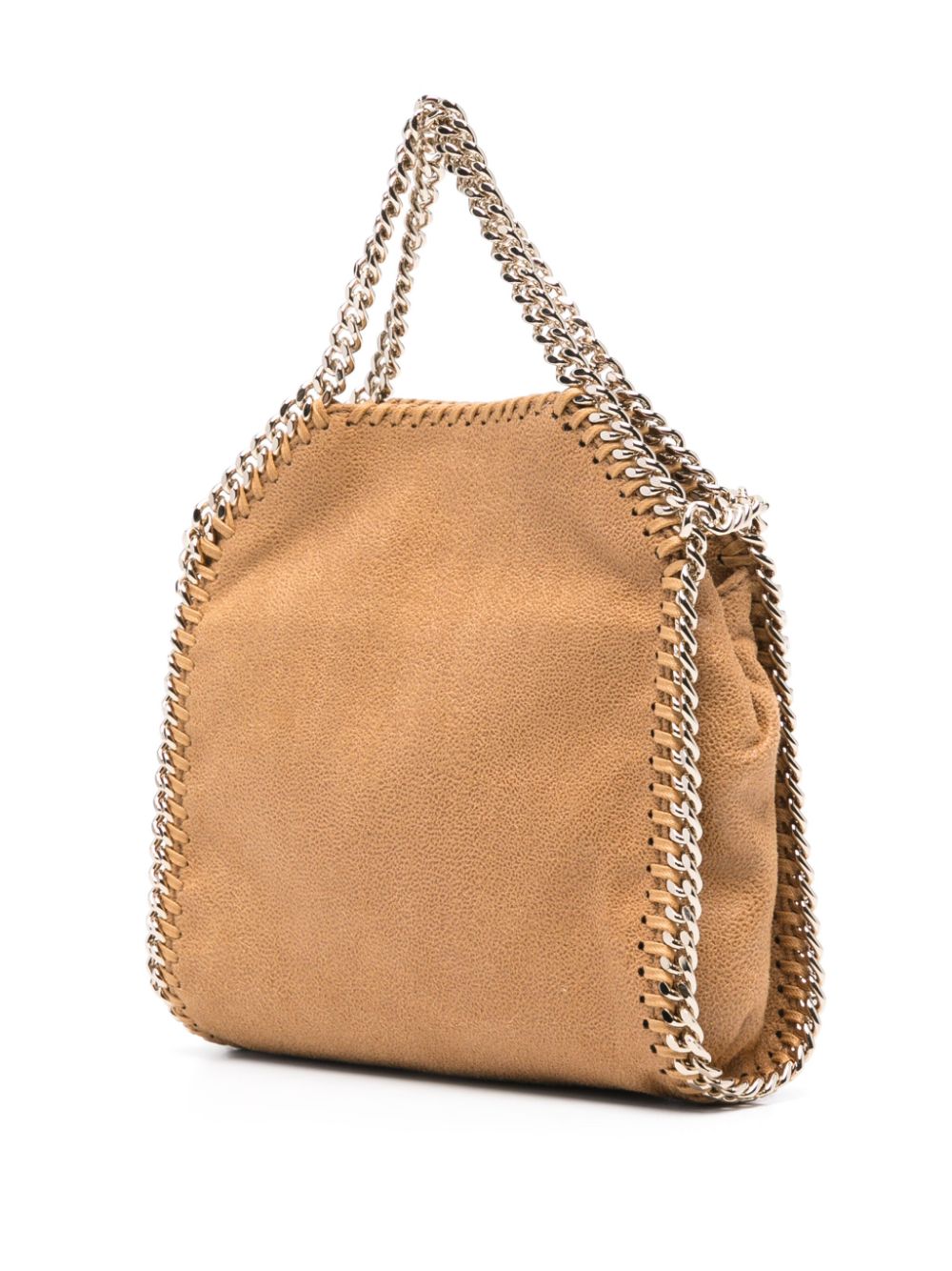 Stella McCartney Brown Falabella Tiny Tote Bag