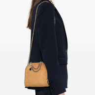 Stella McCartney Brown Falabella Tiny Tote Bag