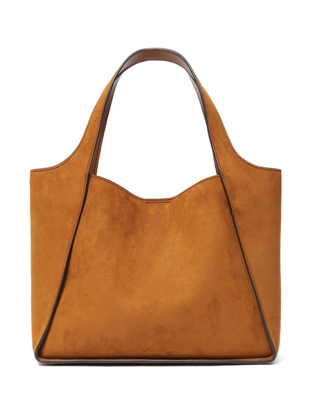 Stella McCartney Brown Logo Tote Bag