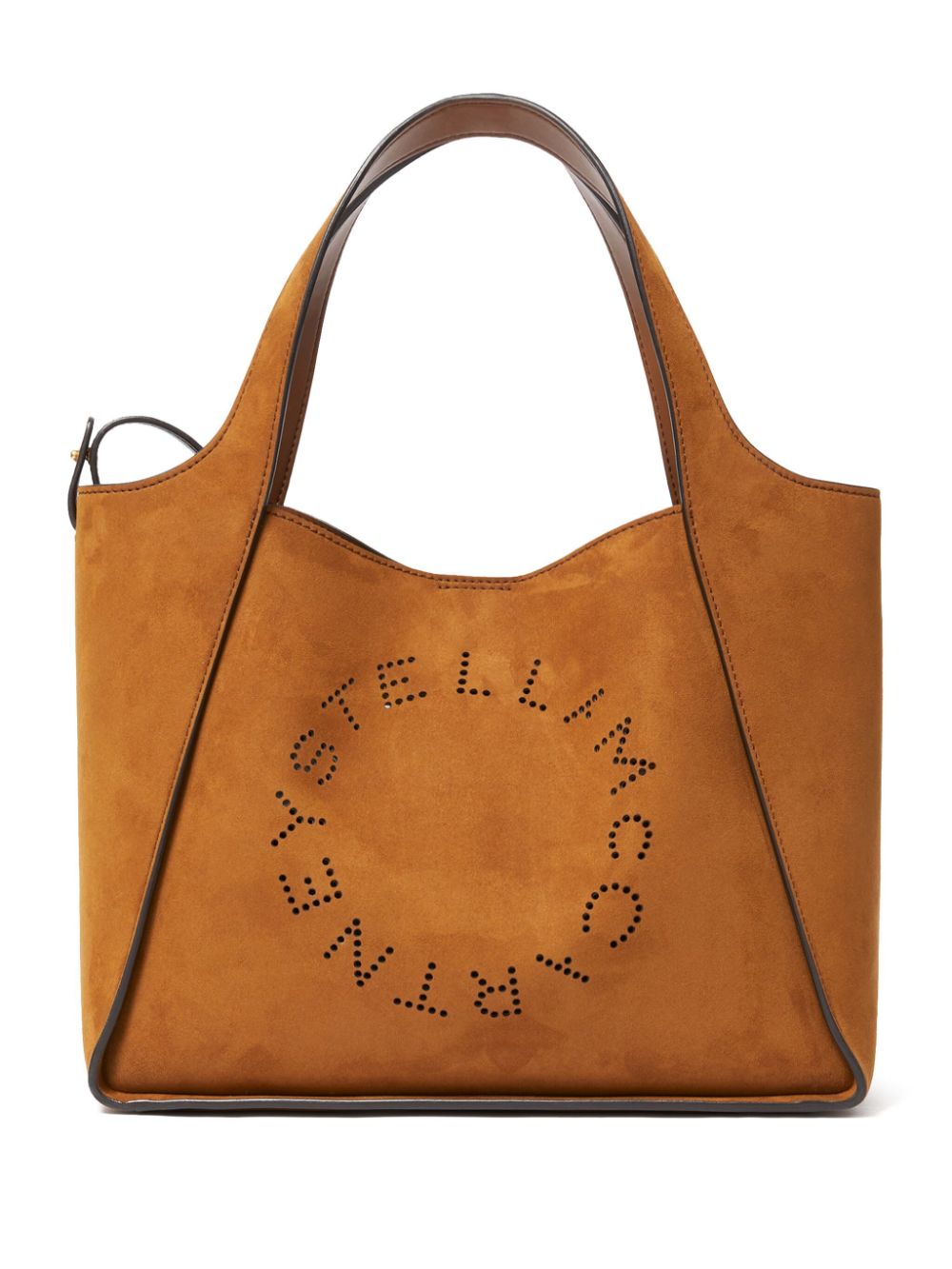 Stella McCartney Brown Logo Tote Bag