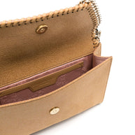 Stella McCartney Beige Falabella Wallet Crossbody Bag