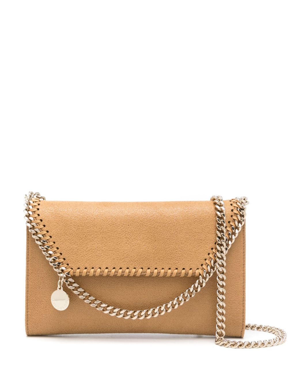 Stella McCartney Beige Falabella Wallet Crossbody Bag