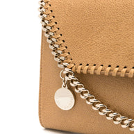 Stella McCartney Beige Falabella Wallet Crossbody Bag