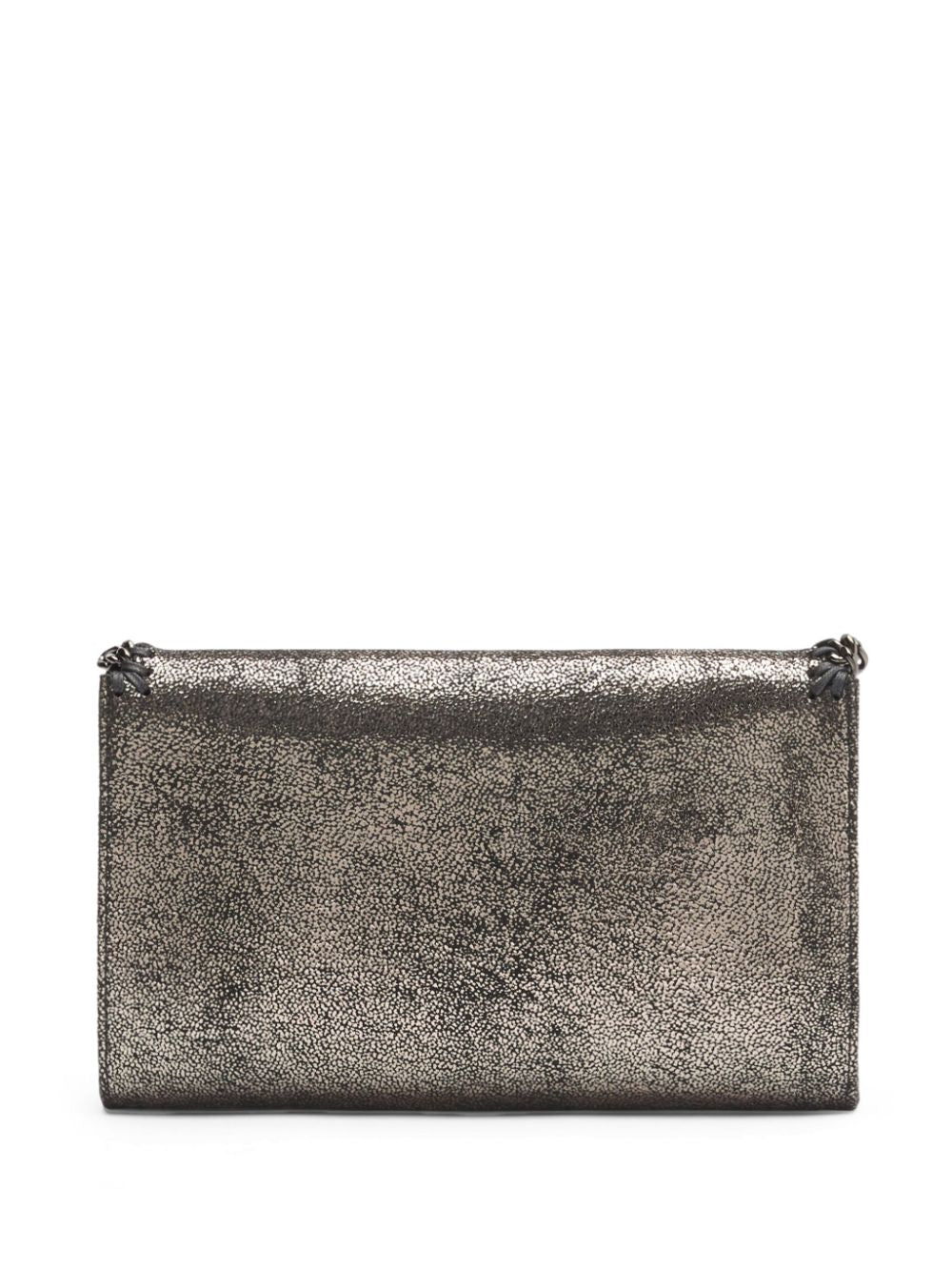 Stella McCartney Falabella Wallet Crossbody Bag In Silver