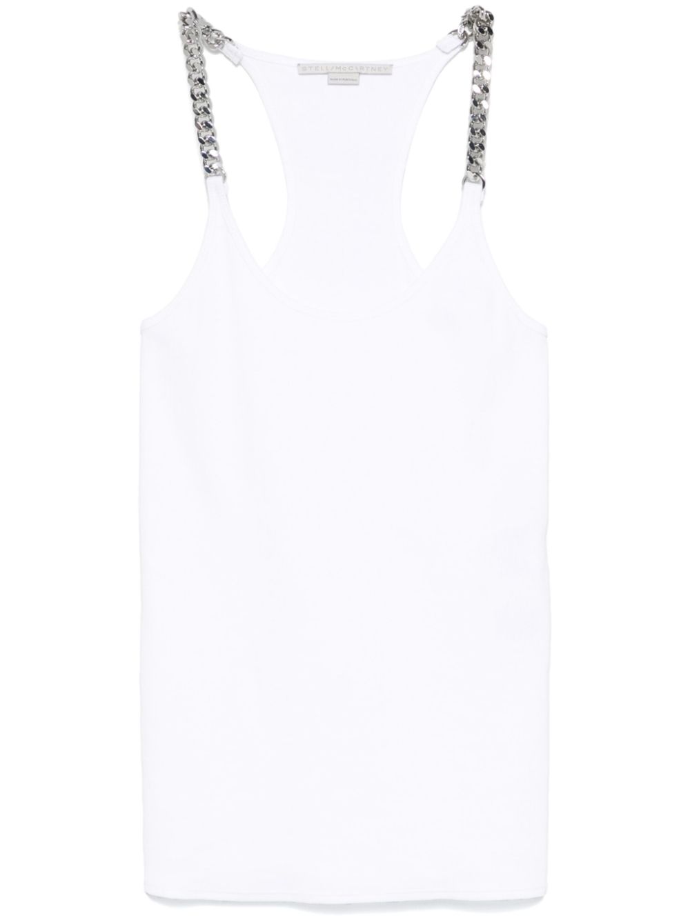 Stella McCartney White Chainlink Tank Top