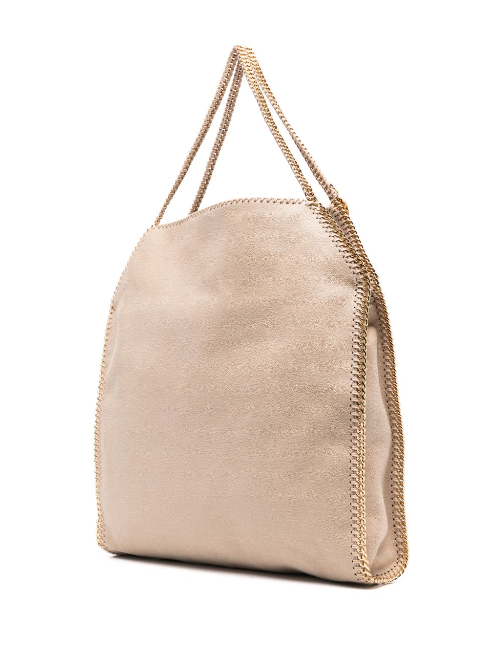 Stella McCartney Beige Falabella Large Shoulder Tote Bag