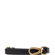 Stella McCartney Black Logo Top Handle Crossbody Bag