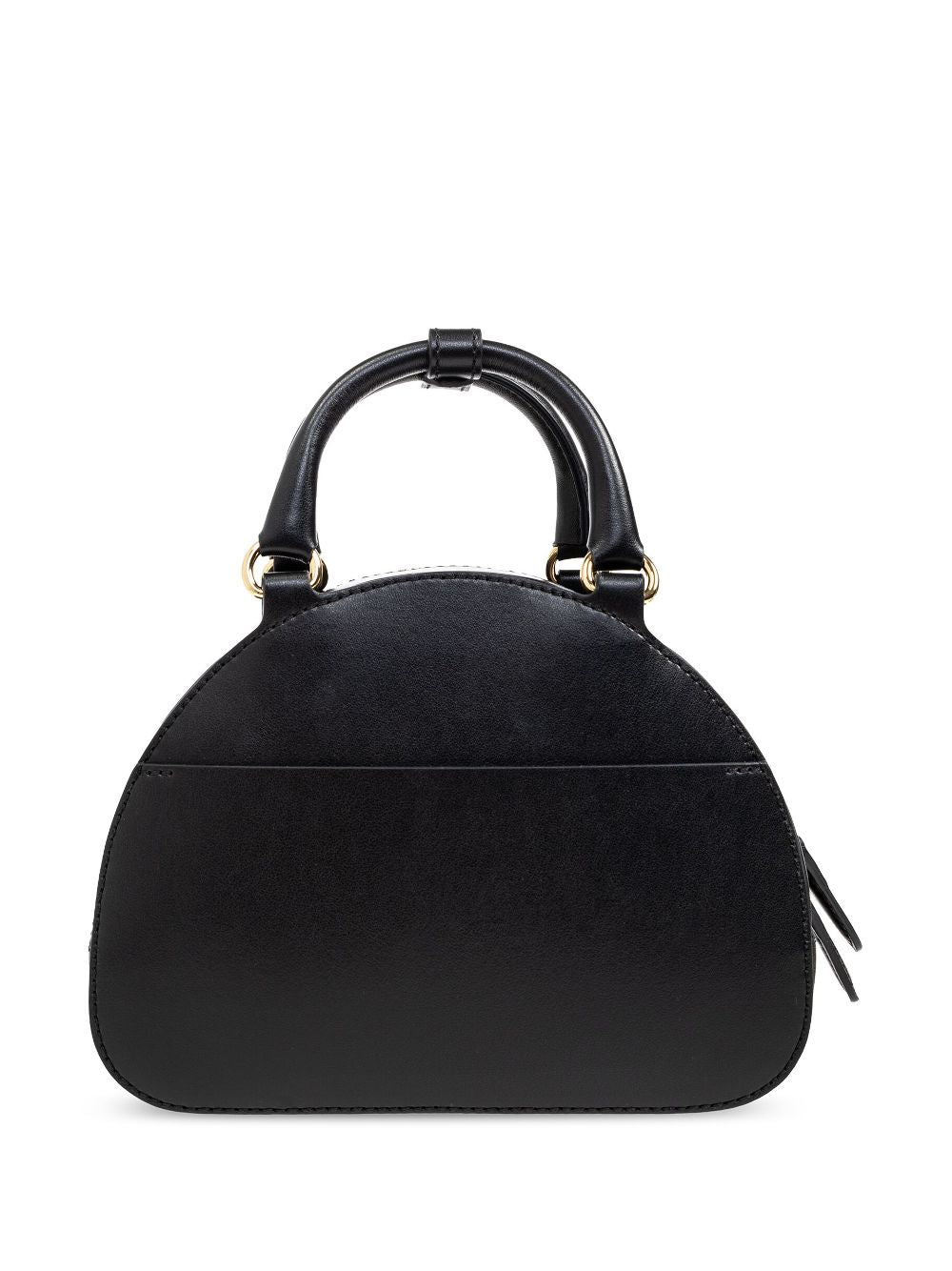 Stella McCartney Black Logo Top Handle Crossbody Bag