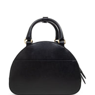 Stella McCartney Black Logo Top Handle Crossbody Bag