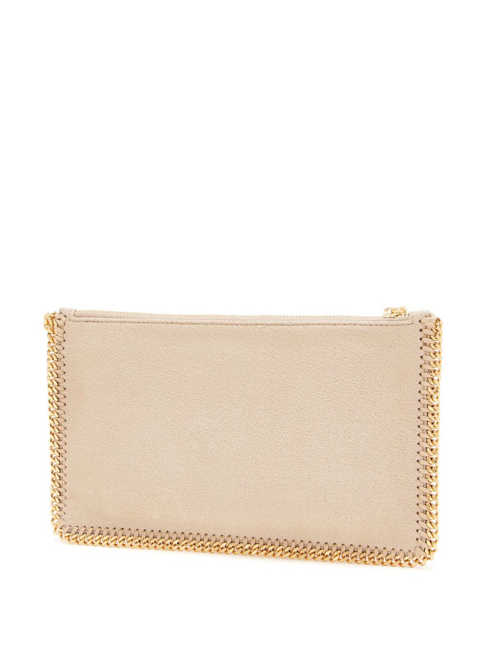 Stella McCartney Falabella Clutch In Beige