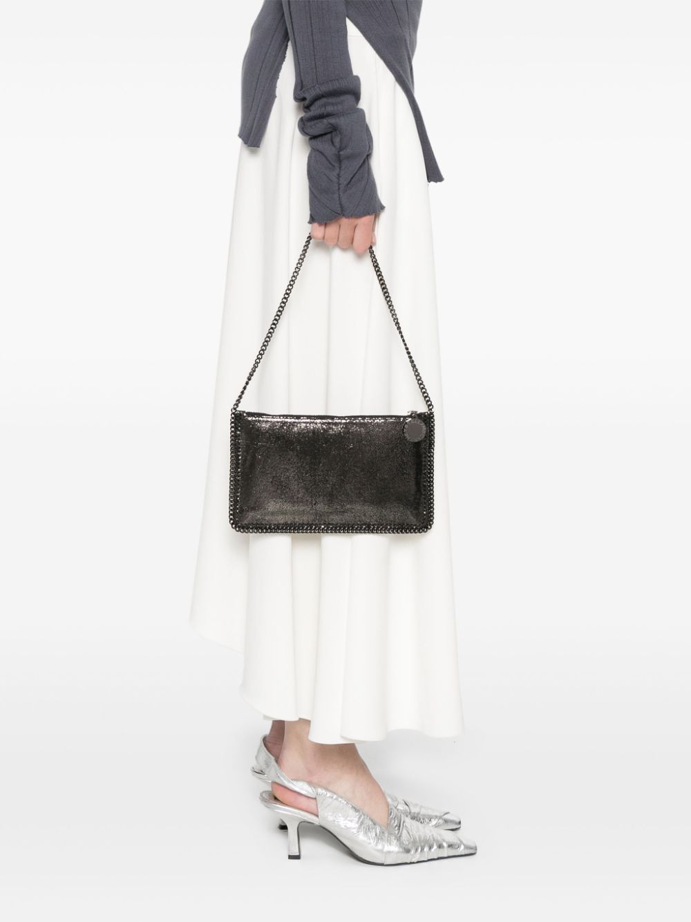Stella McCartney Grey Falabella Shoulder Bag