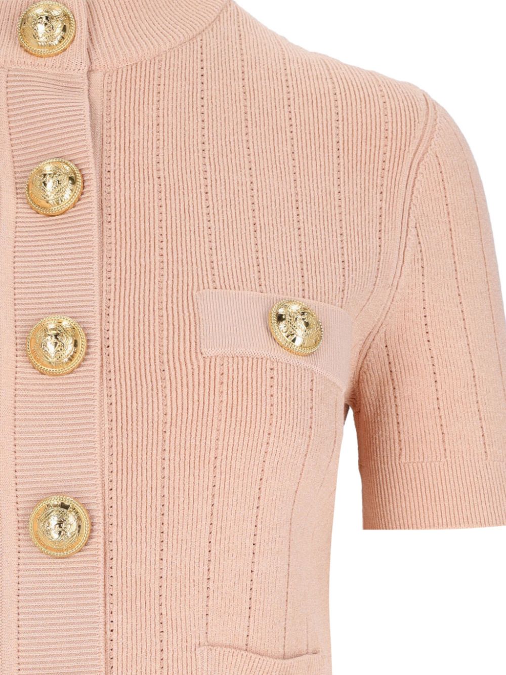 Balmain Powder 4-pocket Knitted Cardigan