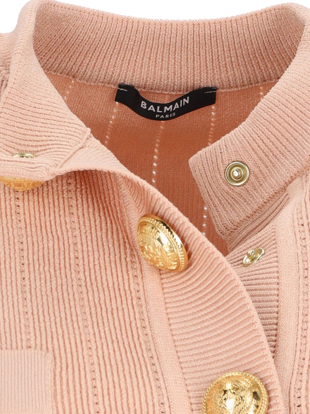 Balmain Powder 4-pocket Knitted Cardigan