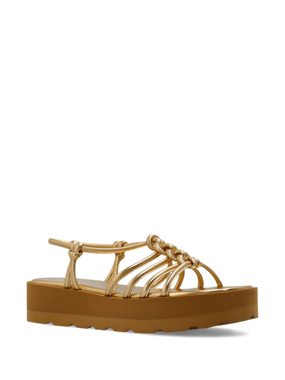 Gianvito Rossi Hebe Slingback Sandals Golden