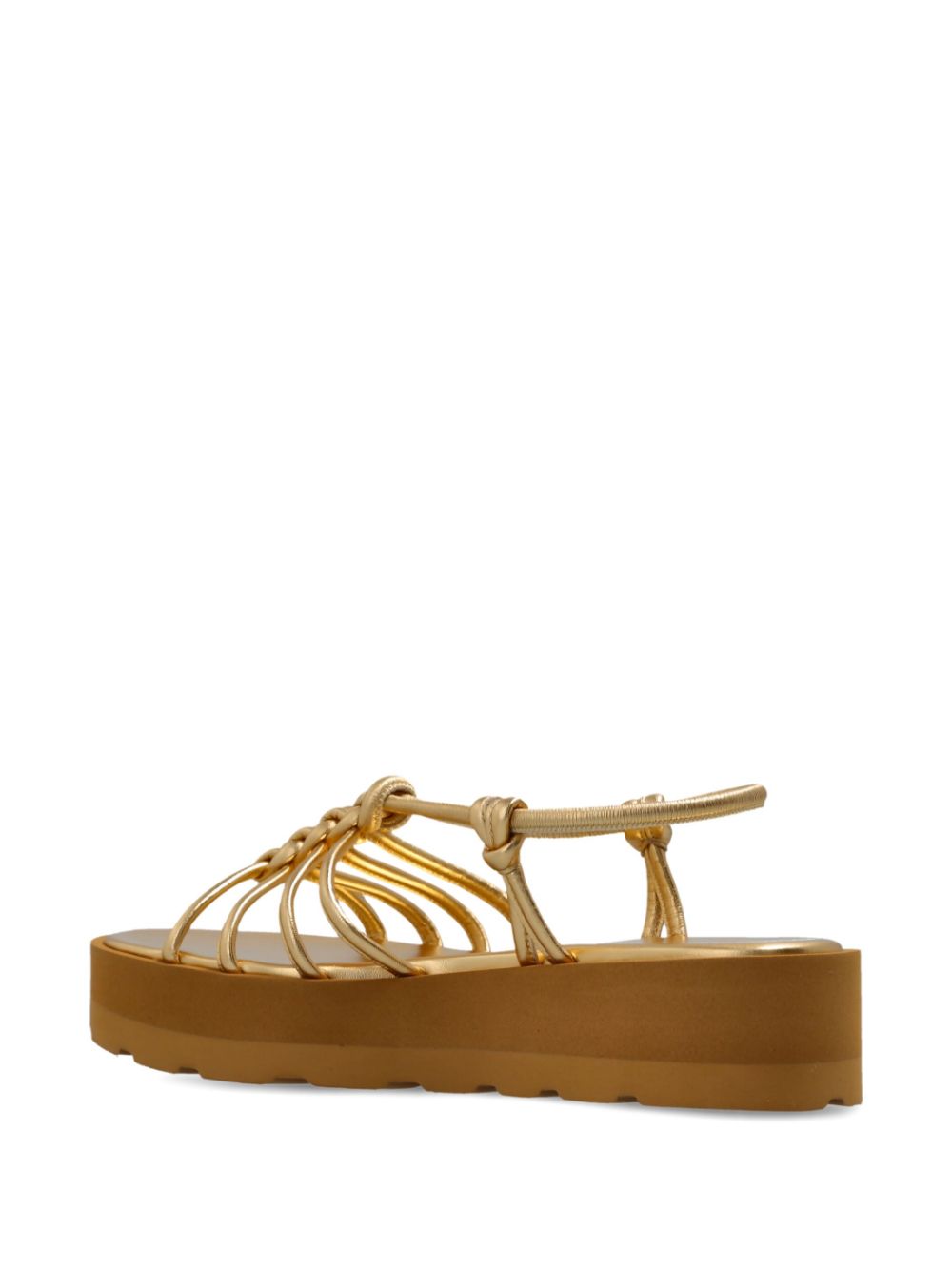 Gianvito Rossi Hebe Slingback Sandals Golden