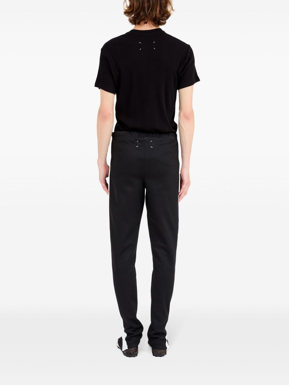 Maison Margiela Black Sport Jersey Trousers