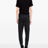 Maison Margiela Black Sport Jersey Trousers