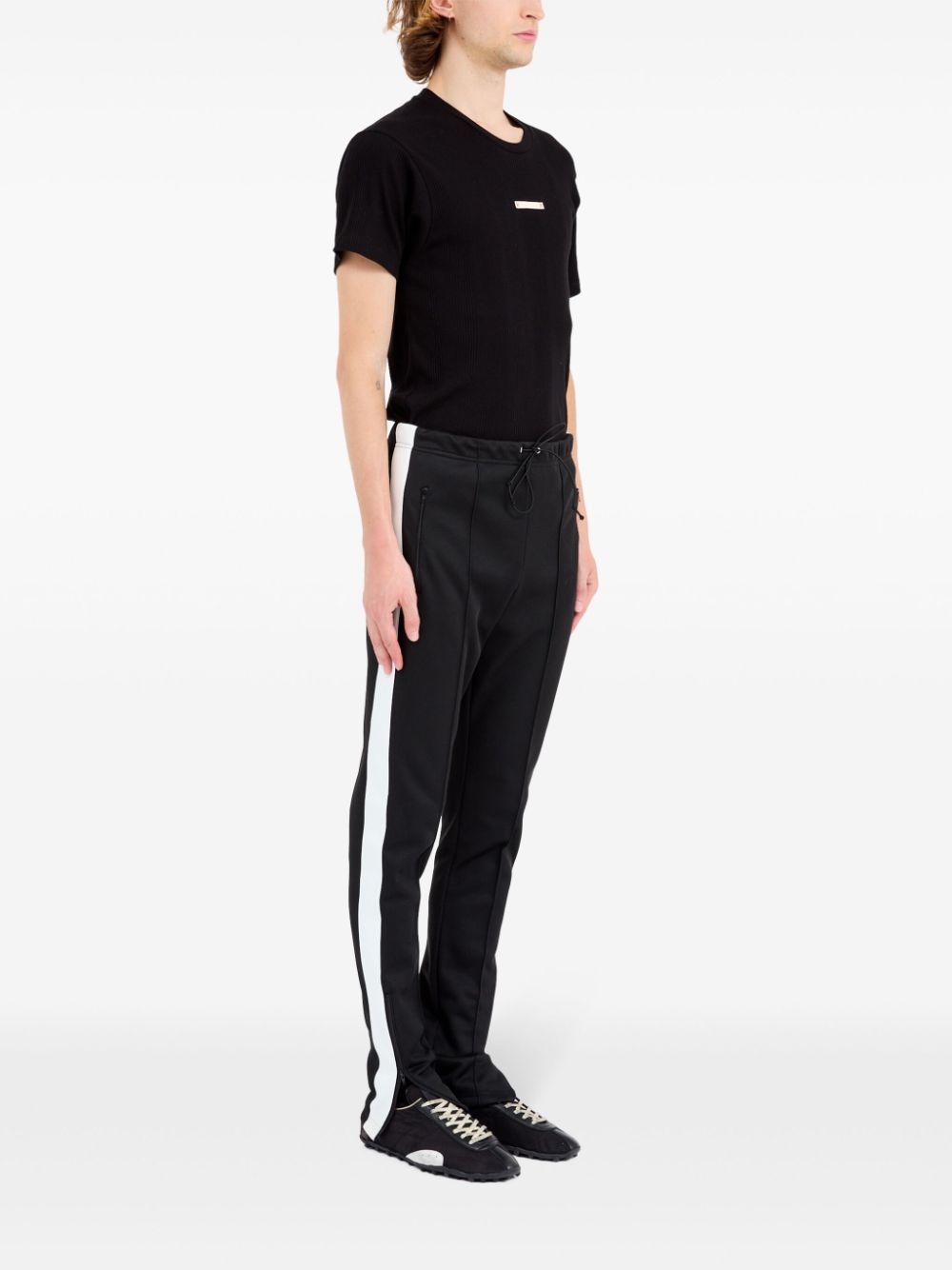 Maison Margiela Black Sport Jersey Trousers