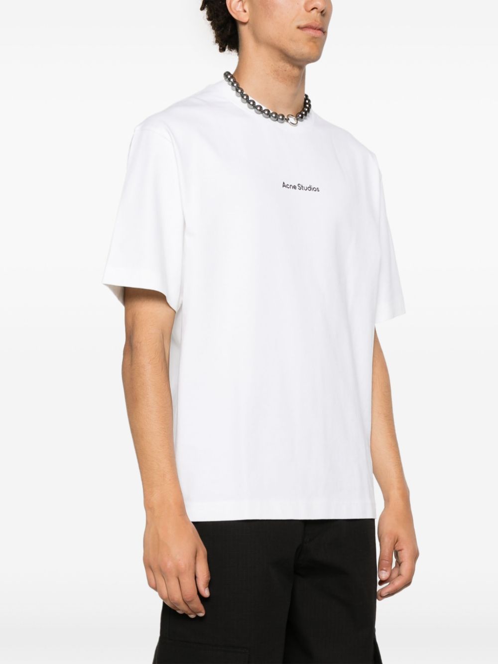 Acne Studios Logo T-shirt White