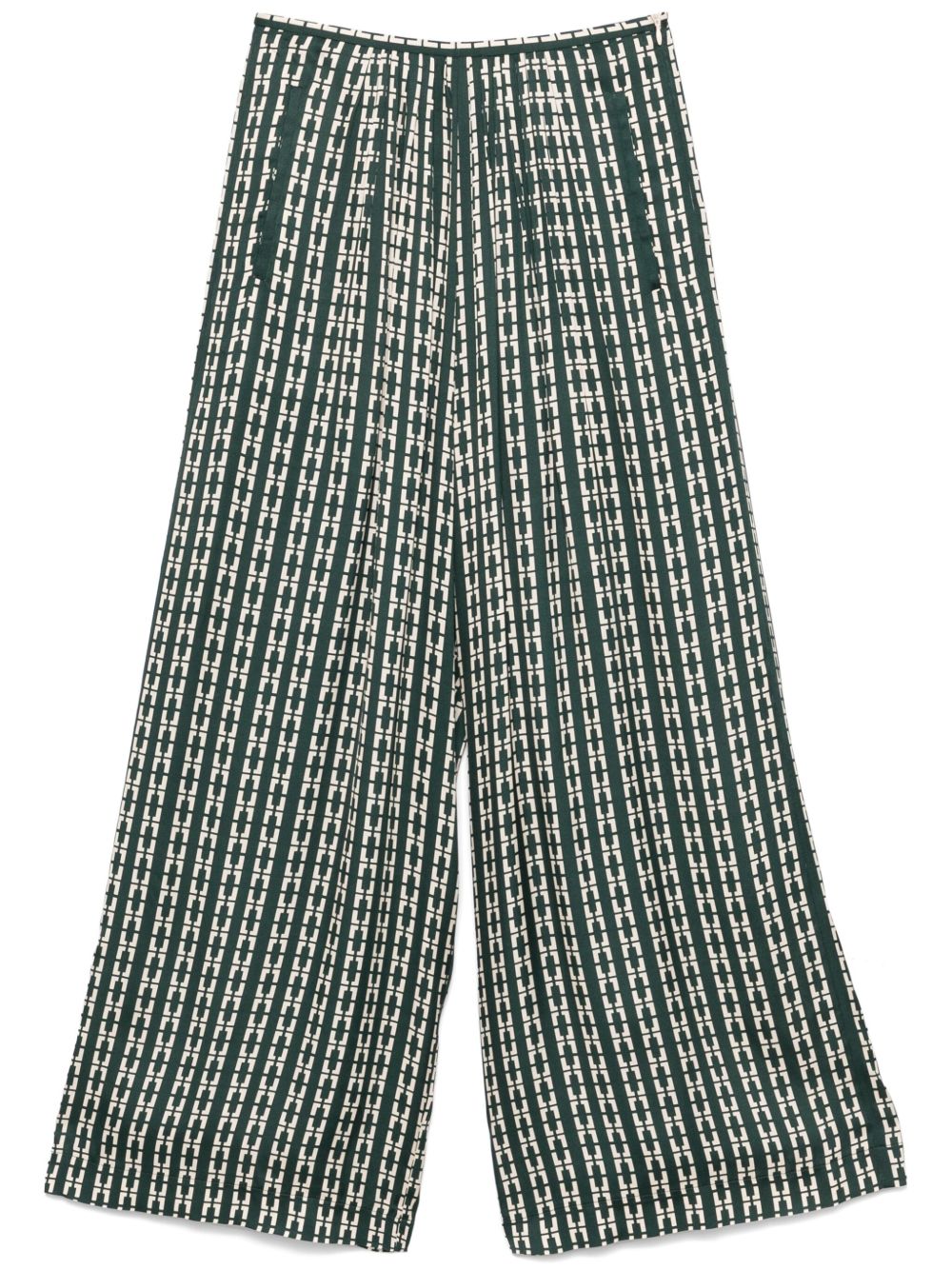 Forte Forte Loose Fit Trousers Green