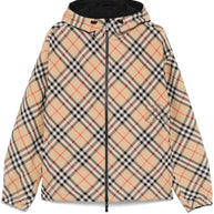 Burberry Check Pattern Reversible Jacket